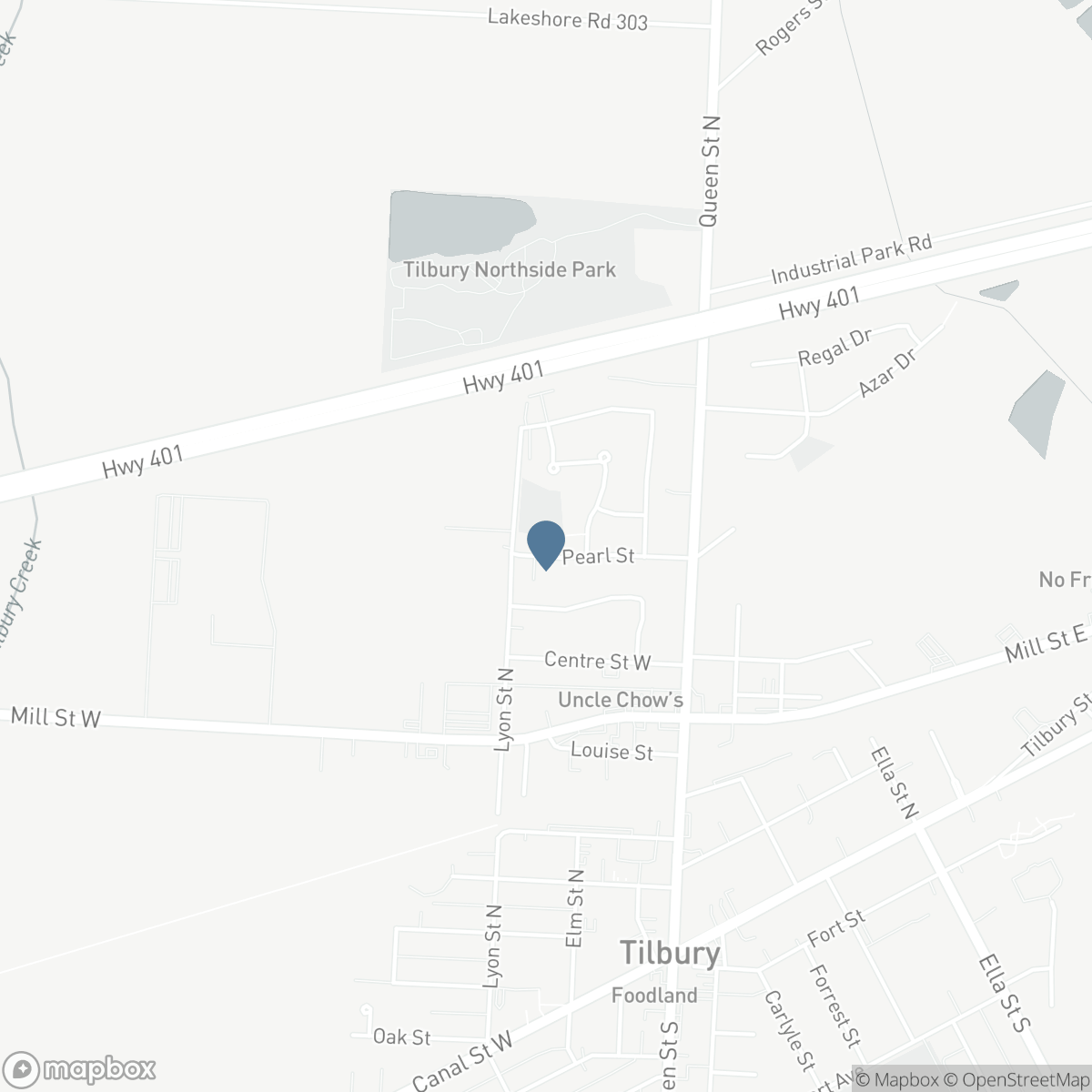 30 PEARL STREET, Tilbury, Ontario N0P 2L0